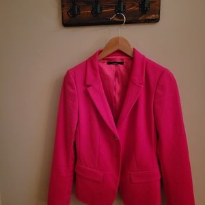 Tahari size 2 hot pink fully lined blazer